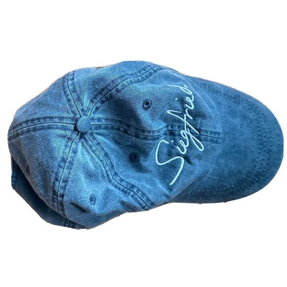 Siegfried Hat Vintage Cap Signature ADAMS Upscale Leather Snapback Dad Hat - Picture 12 of 14